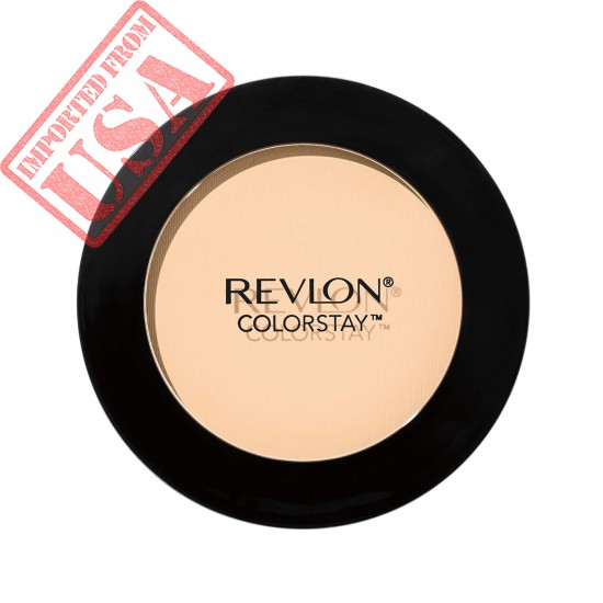 Revlon Face Powder, ColorStay 16 Hour Face Makeup, Longwear Medium- Full Coverage with Flawless Finish, Shine & Oil Free, 820 Light, 0.3 Oz