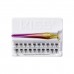 KISS imPRESS Falsies False Eyelashes, Lash Clusters, Spiky', 16 mm, Includes 20 Clusters, 1 applicator, Contact Lens Friendly, Easy to Apply, Reusable Strip Lashes