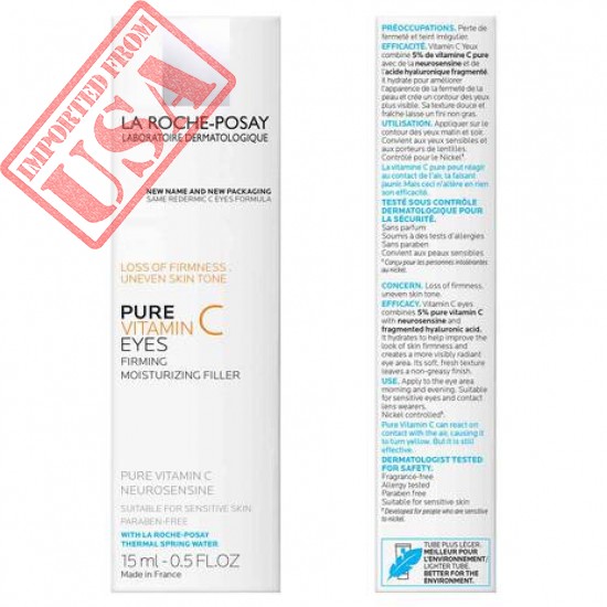 La Roche-Posay Pure Vitamin C Cream Firming Moisturizing Filler 1.35oz