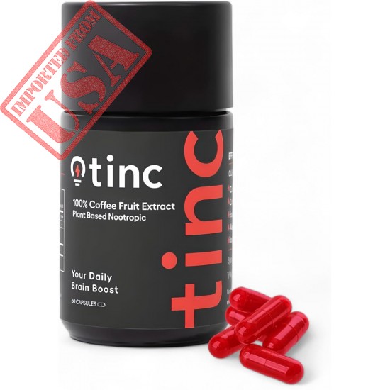Tinc 100% Coffee Fruit Extract | Daily Brain Supplement & Booster for Focus