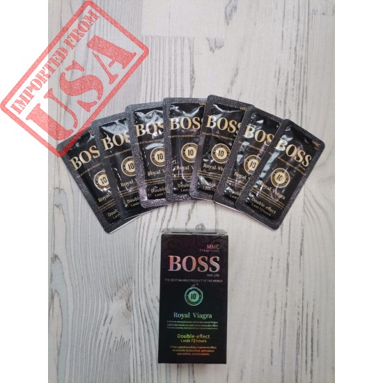 BOSS Oral Jelly for improving erection, 7 sachets