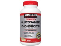 Kirkland Signature Extra Strength Glucosamine 1500mg/Chondroitin 1200mg Sulfate - 220 tablets