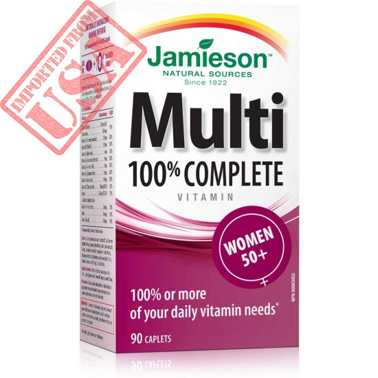 Jamieson Multi Complete Vitamin for Women 50+ 90 Caplets …