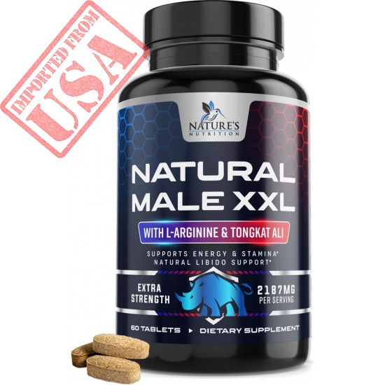 Natural Male XXL Pills - Fast Acting Formula - Supports Energy, Performance & Mood | Made in USA Shop Online in Pakistan