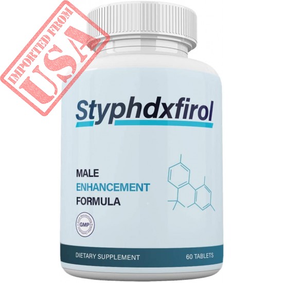 Styphdxfirol Advanced Male Support, Styphdxfirol Pills for Men - 60 Count, 1 Month Supply