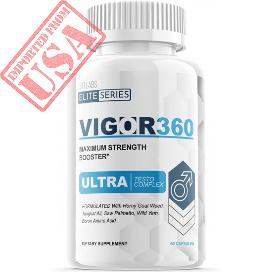 Vigor 360 Ultra Testo Complex Elite Series for Men (1 Pack)