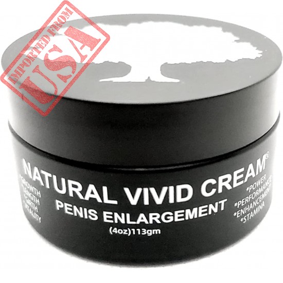 Buy Natural Vivid Cream Best Penis Enlargement Hormone 10+ Inches Imported USA Sale in Pakistan