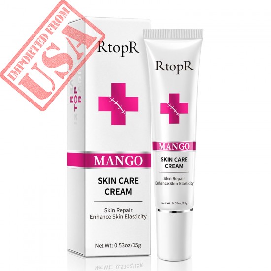 RtopR Scar Removal Cream, Rapid Repair of New Old Scars, Spots, Enhance Skin Elasticity, Clinically Shown to Make Scars Smaller and Less Visible