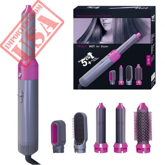 Air wrap styler 5 in 1 Dryer Straightening Curling Styling hair straightener Hot Air Brush hair curler one step hair dryer