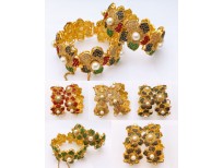 24K Gold Plated Handmade Bangle 