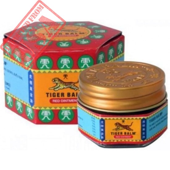 Tiger Balm Red Extra Strength Pain Relieving Ointment, 10g