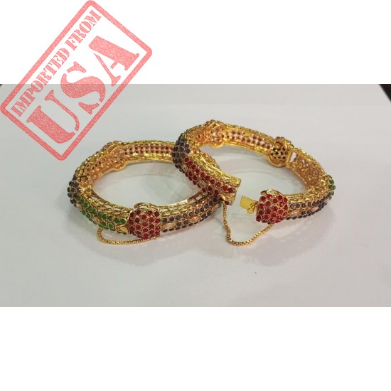 24K Gold Plated Handmade Multi bangles