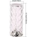 VJK Crystal Lamp Romantic LED Rose Diamond Table Lamp Color Changing RGB Night Light Remote & Touch Control Rechargeable Lamp for Bedroom Living Room Party Dinner Valentines Christmas Decor