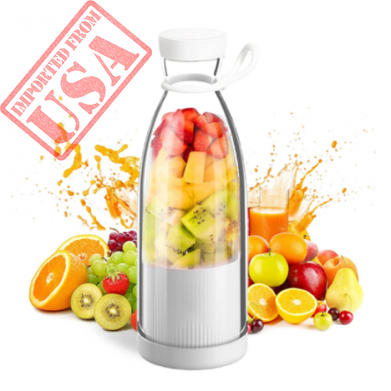 Electric Juicer Portable Smoothie Blender Usb Rechargeable Mixer Fruit Machine Personal Shakes Cup Bottle