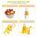 Electric Juicer Portable Smoothie Blender Usb Rechargeable Mixer Fruit Machine Personal Shakes Cup Bottle