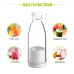 Electric Juicer Portable Smoothie Blender Usb Rechargeable Mixer Fruit Machine Personal Shakes Cup Bottle