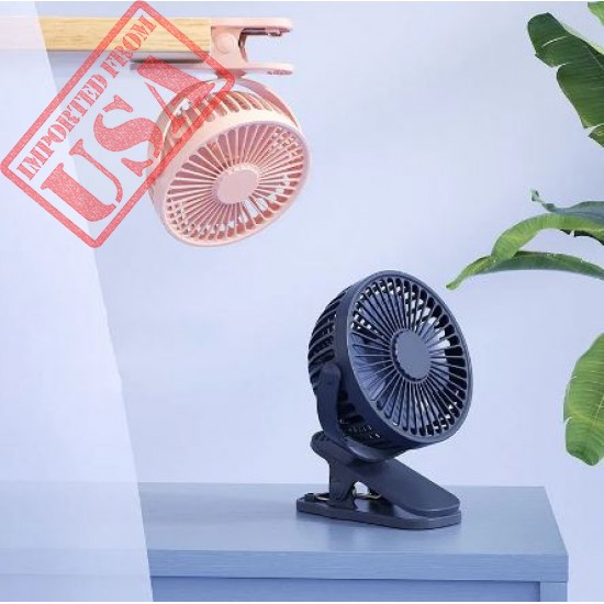 USB Mini Wind Power Handheld Clip Fan Portable Rechargeable Fan | Portable Fan