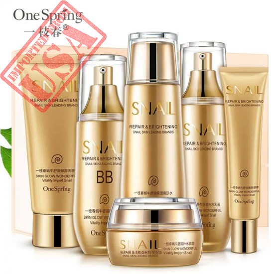 Buy Original One Spring Snail 6Pcs Moisturizing Firming and Tender Skin care Set