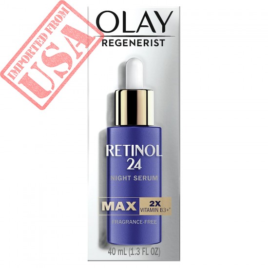 Olay, Regenerist Retinol 24 Max Night Serum, 1.3 Fl Oz