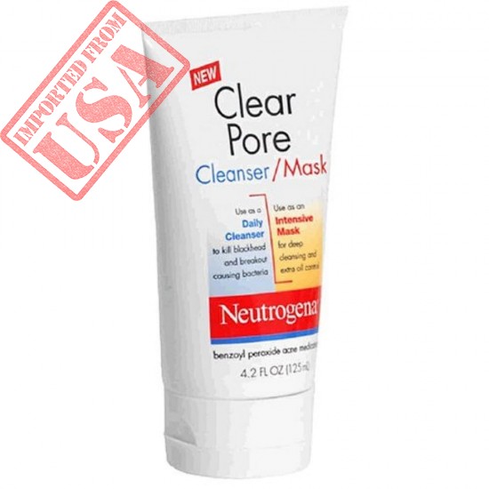 Neutrogena Clear Pore Cleanser/Mask, 4.2 Ounce (Pack of 3)