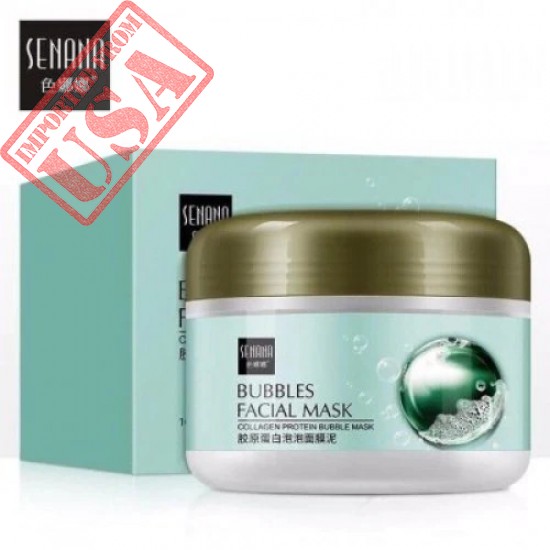 SENANA Collagen Proteins Bubble Face Mask 100g