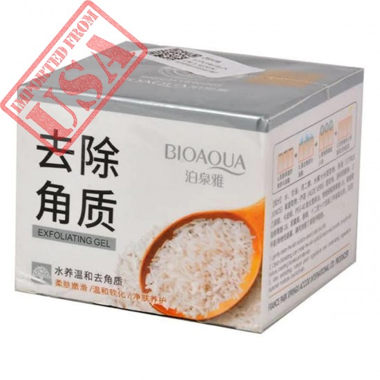 BIOAQUA Brightening & Exfoliating Rice Gel Face Scrub 