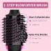 Hair Dryer Brush Blow Dryer Brush in One Upgraded 4 in 1 Hair Dryer and Styler Volumizer with Negative Ion Anti-frizz Ceramic Titanium Barrel Hot Air Hair Straightener Brush 75MM Oval Shape