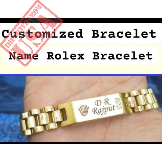 Customize Name Bracelet Rolex Bracelet