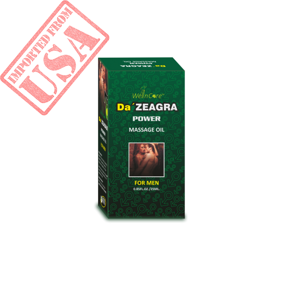 Da Zeagra Oil Power Massage Oil Extra Hard Herbal 25ml