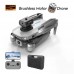 XKJ E88S HD Aerial Bump Airplane Obstacle Avoidance Optical Flow Positioning RC Drone With 1 Battery - Gray