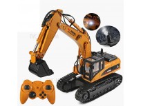 Electri Lugoy  Rc Excavator Simulation Excavator With Led Light Smoke