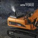 Electri Lugoy  Rc Excavator Simulation Excavator With Led Light Smoke