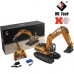 Electri Lugoy  Rc Excavator Simulation Excavator With Led Light Smoke