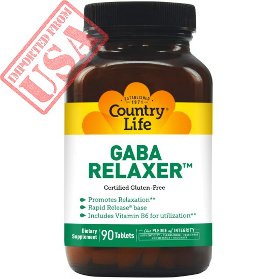 Country Life GABA Relaxer (rr), 90-Count