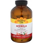 Country Life Acerola C, 500 mg, 180-Wafers