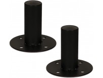 Goldwood Speaker Stand Top Hat 2 Speaker Cabinet Pole Mount Black (TH44)