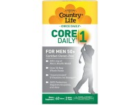 Country Life Core Daily 1 for Men 50 Plus Dietary Supplement, 60 Count