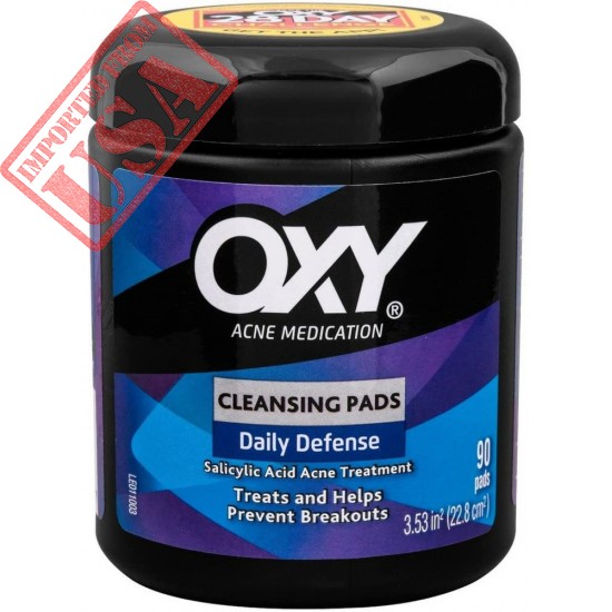 OXY Daily Defense Cleansing Pads 90 Each