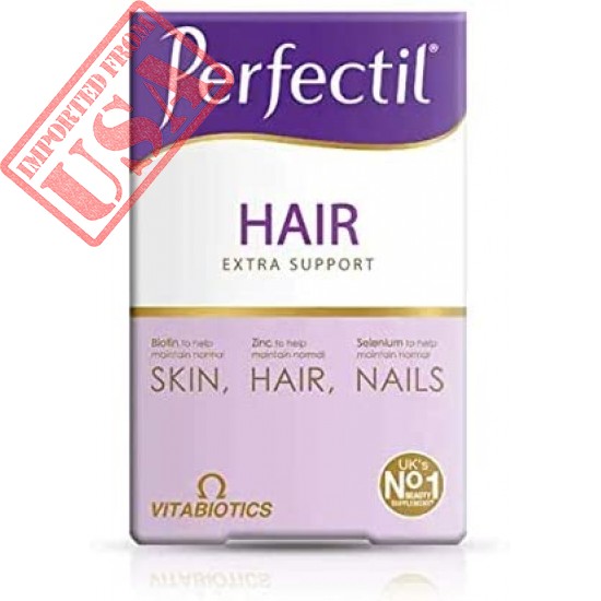 Vitabiotics Perfectil Hair Multivitamin | Hair Growth and Thickening Formula | Supports Thicker, Healthy Hair | Vitamin D, Vitamin E, Collagen, Biotin, and More