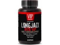 Longjack Size Up 2170mg - Male Performance with Maca, Tongkat Ali, L-Arginine, Ginseng - Natural Testosterone Booster - Premium Quality (1 Bottle 60 Capsules)