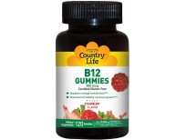 Country Life - Vitamin B12-120 Gummies - Strawberry