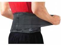 Back Brace by Sparthos - Immediate Relief from Back Pain, Herniated Disc, Sciatica, Scoliosis and more! - Breathable Mesh Design with Lumbar Pad - Adjustable Support Straps- Lower Back Belt -Size Med