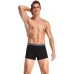 Eyushijia Men's 4 Pack Comfortable Bamboo Fiber Boxer Briefs