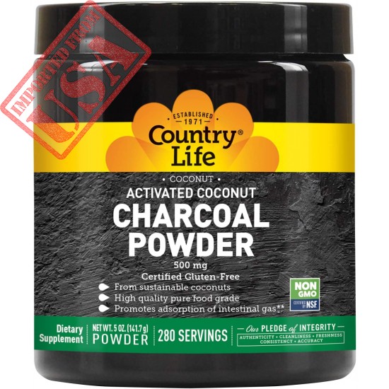 Activated Charcoal Country Life 5 oz Powder