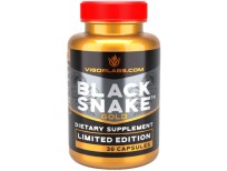 Limited Edition Black Snake Gold By Vigor Labs, Men's Enlargement Supplement, Enhances Blood Flow for Firmness and Size