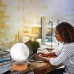 VGAzer Levitating Moon Lamp,Floating and Spinning in Air Freely with 3D Printing LED Moon Lamp Has 3 Colors Modes(YE,WH,Change from WH to YE) for Unique Gifts,Room Decor,Night Light,Office Desk Toys