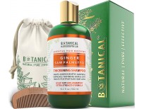 BOTANICAL HAIR GROWTH LAB - Hair Thickening Shampoo - Ginger Saw Palmetto - Anti-Inflammatory/Extra Strength - For Hair Loss Prevention Alopecia Postpartum DHT Blocker - Gift Set - 10.2 Ounce