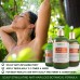 BOTANICAL HAIR GROWTH LAB - Hair Thickening Shampoo - Ginger Saw Palmetto - Anti-Inflammatory/Extra Strength - For Hair Loss Prevention Alopecia Postpartum DHT Blocker - Gift Set - 10.2 Ounce