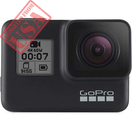 GoPro Hero7 Black — Waterproof Action Camera with Touch Screen 4K Ultra HD Video 12MP Photos 720p Live Streaming Stabilization