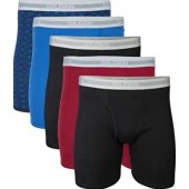 Gildan Men's Regular Leg Boxer Briefs, Multipack